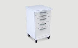 D-65-SP Mobile Clinical Cabinet With Five Drawers