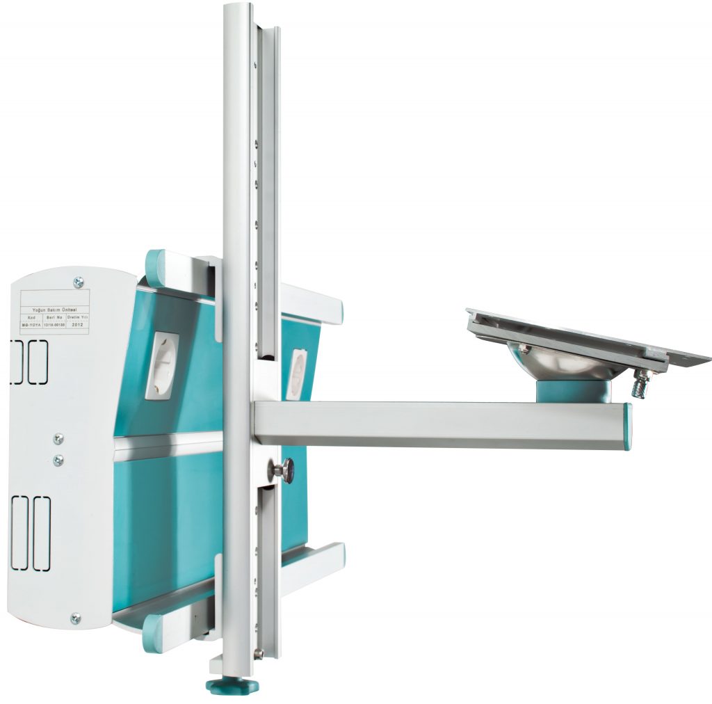 Ematech concept Monitor Shelf Rail Type - Height Adjustable