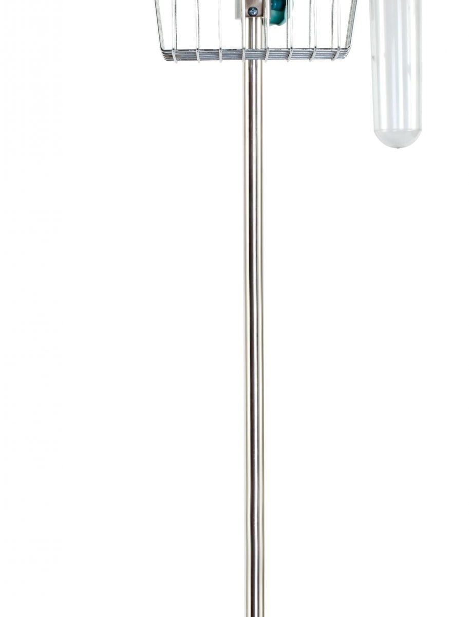 Ematech Concept IV Pole Stand-Height Adjustable-With Basket