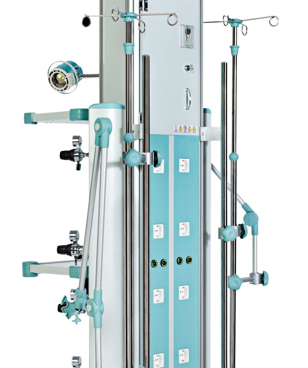 ematech concept Vertical Intensive Care Unit - Single Arm - Suspended F